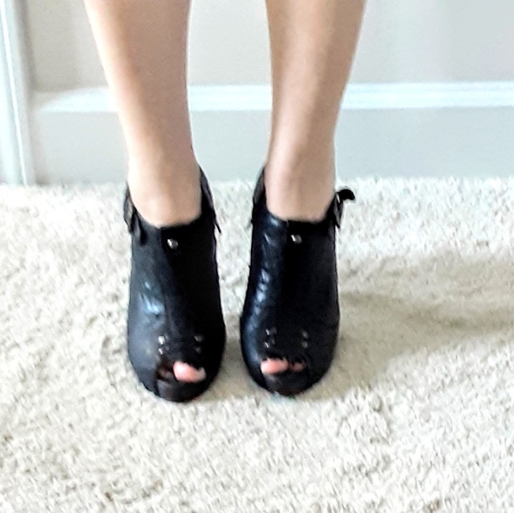 Bakers peep toe ankle booties **SOLD ON MERCARI** - Picture 3 of 7